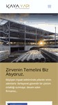 Mobile Screenshot of kayacelikkonstruksiyon.com